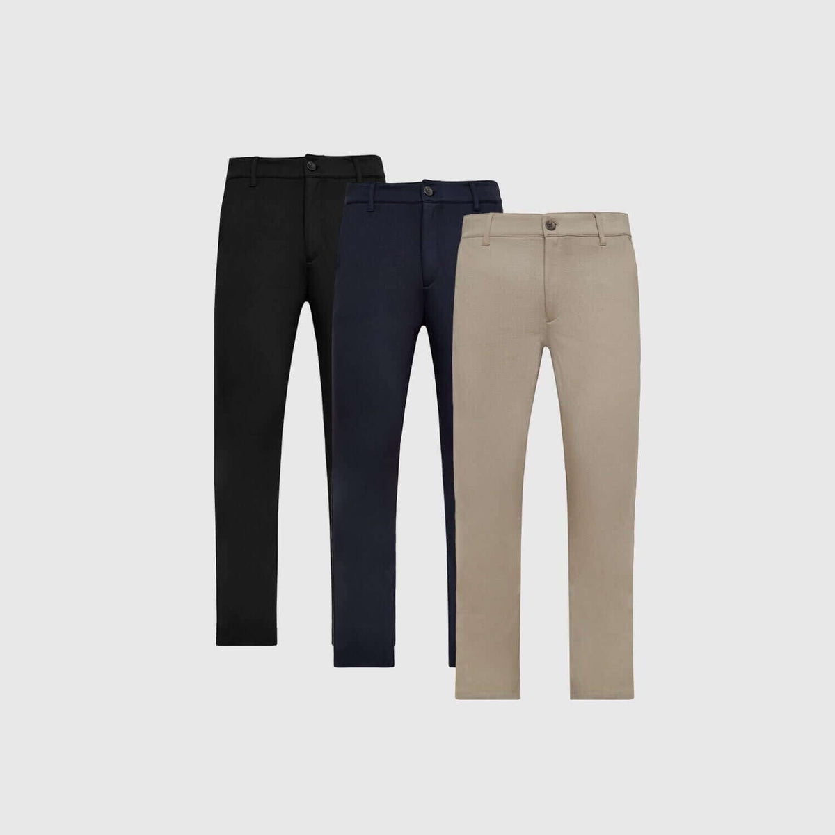 True Classic Neutral Slim Comfort Knit Chino Pant 3-Pack | 31