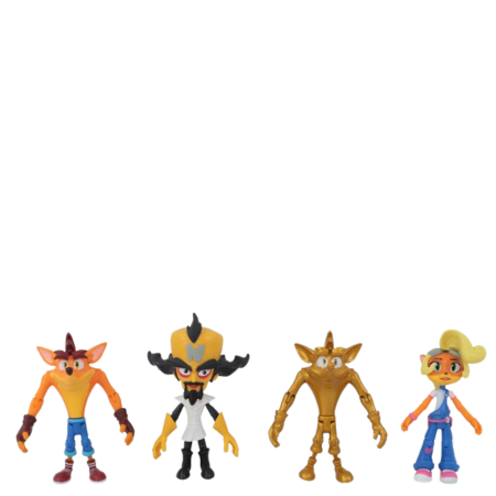Crash Bandicoot Action Figures â 4 Pcs