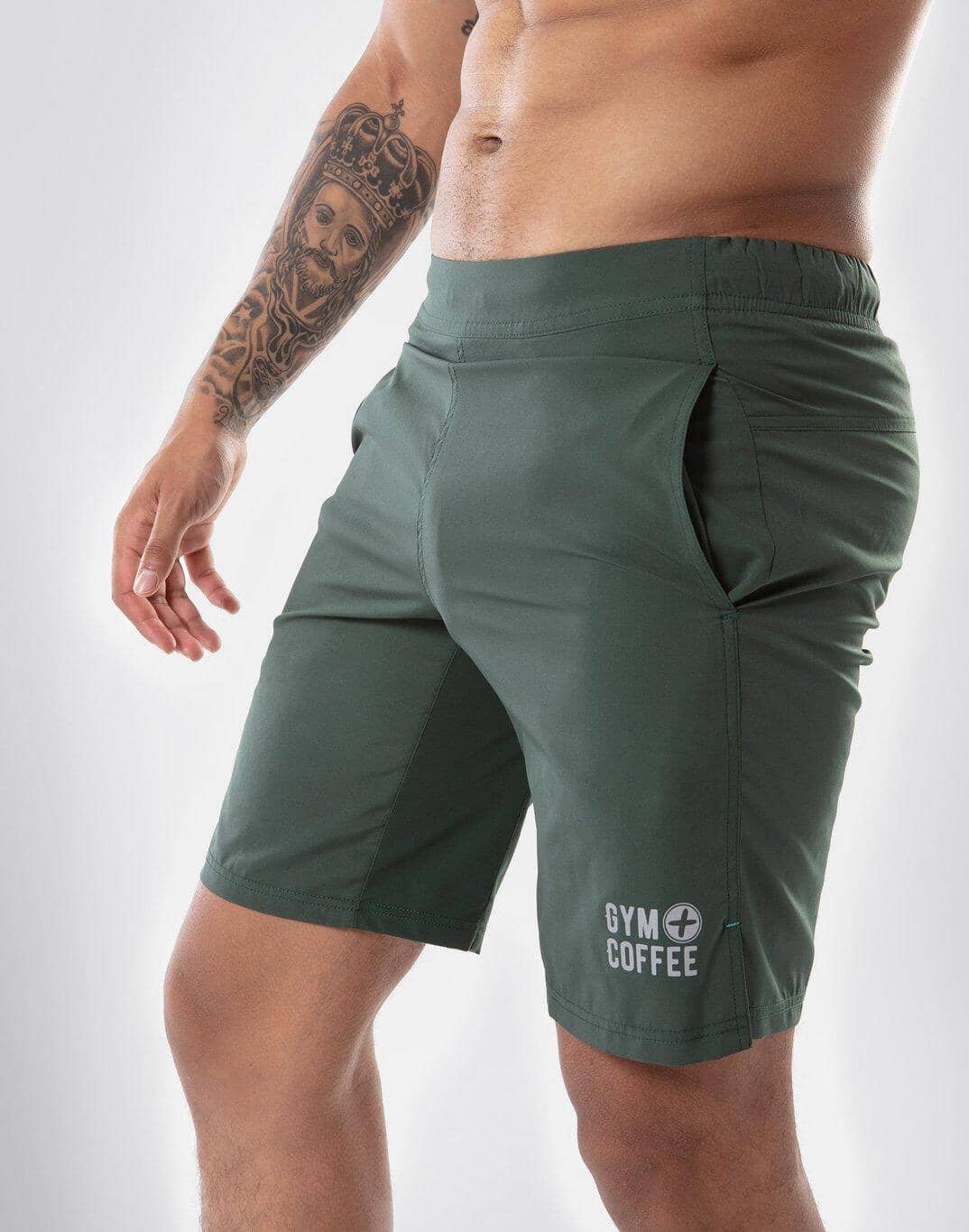 Daybreak Shorts in Green 9" - Small / Corduroy Green