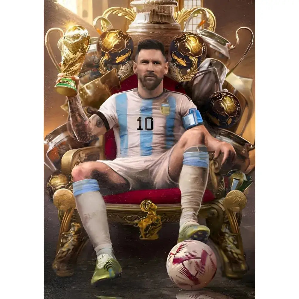 Football Star Messi Poster - z1 / 15X20cmNoframe
