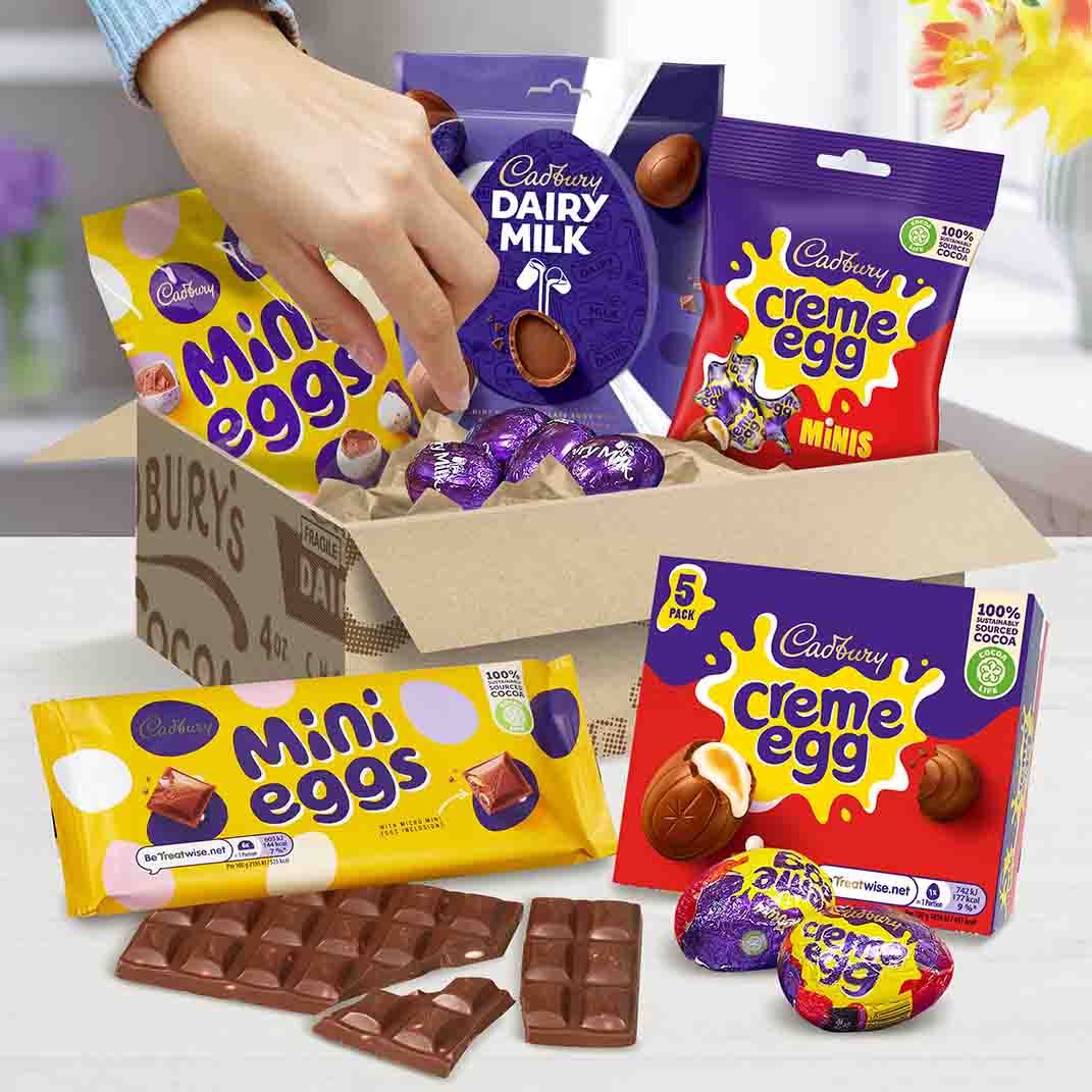 Cadbury Easter Eggstravaganza Box- Mini eggs