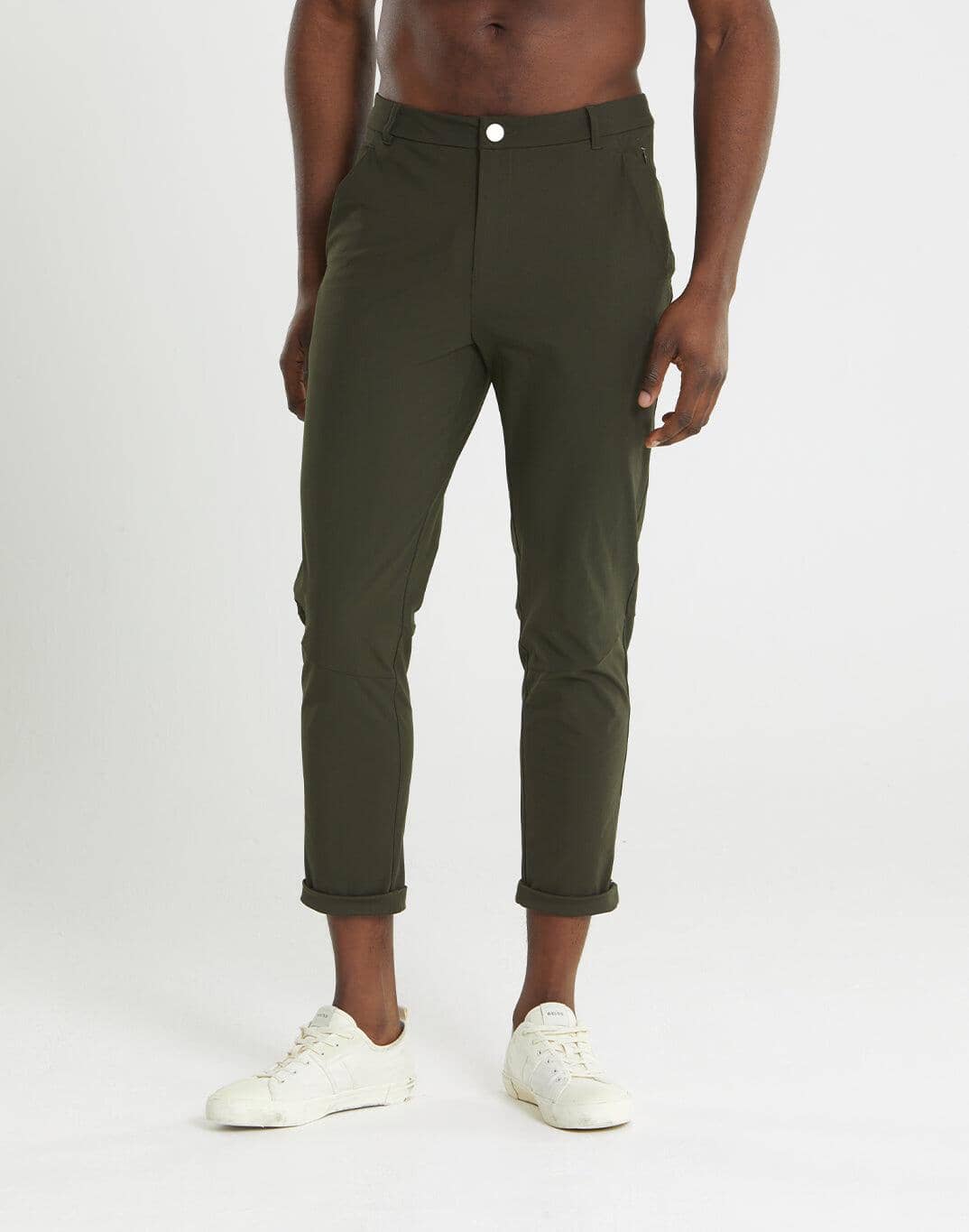 Embassy Pant in Deep Olive - Small / Deep Olive