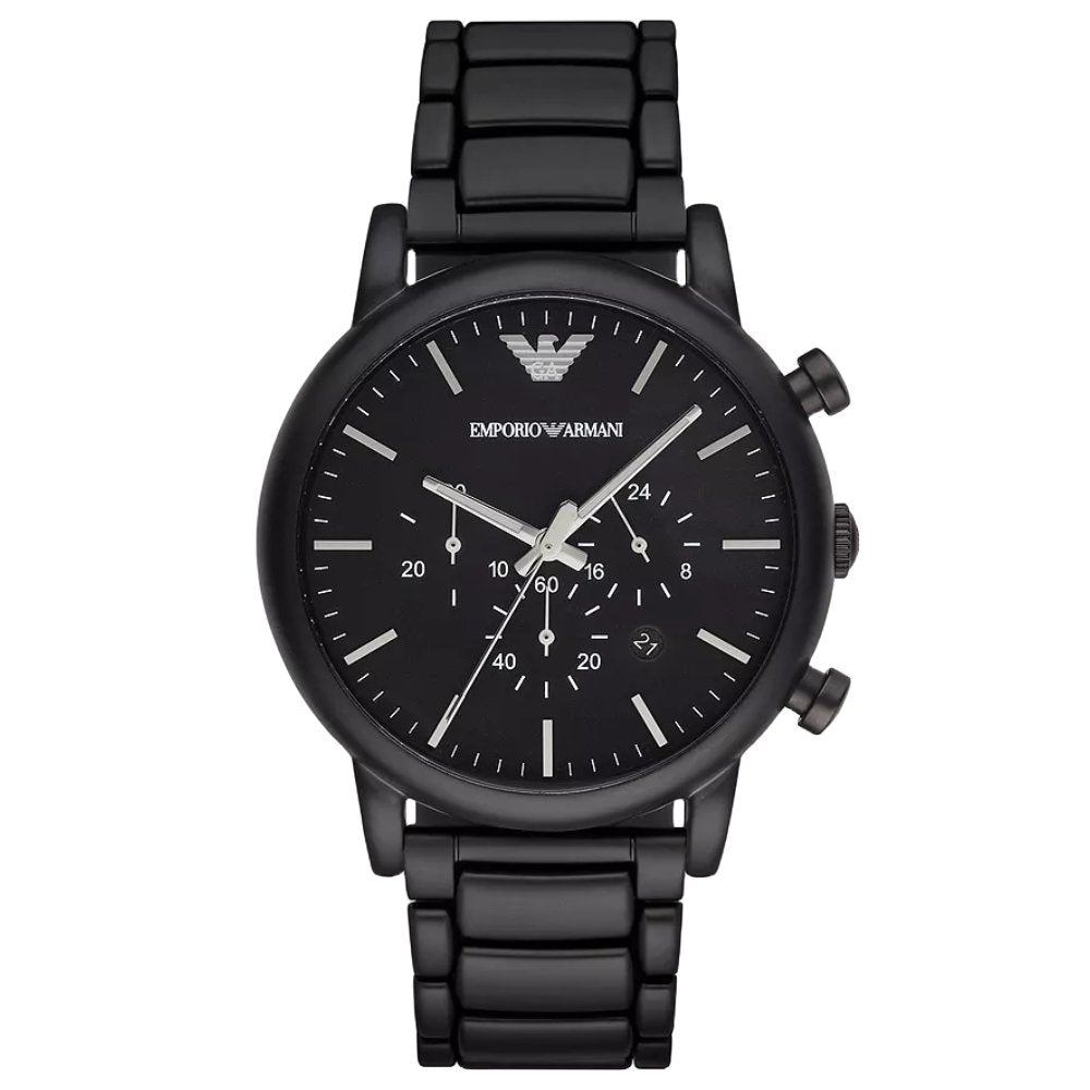 Emporio Armani AR1895 Luigi Black Chronograph Men's Watch