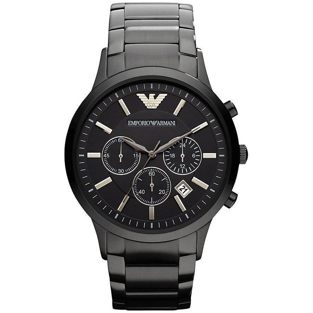 Emporio Armani AR2453 Men's Renato Watch Black
