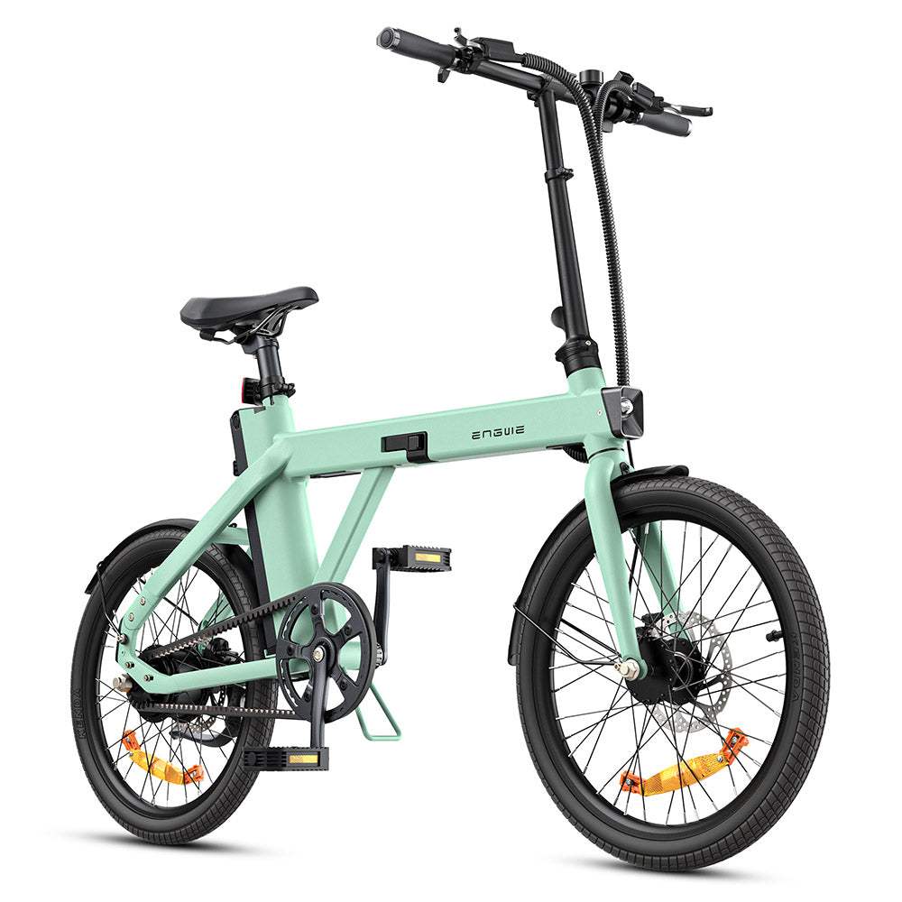 Engwe P20 250W 20-Inch Foldable City Commuter E-Bike with Belt Drive, Torque Sensor, and 36V 9.6Ah Battery