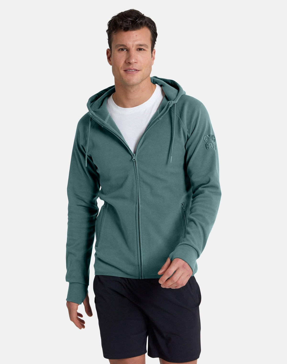 Chill Zip Hoodie in Fern Green - Small / Fern Green