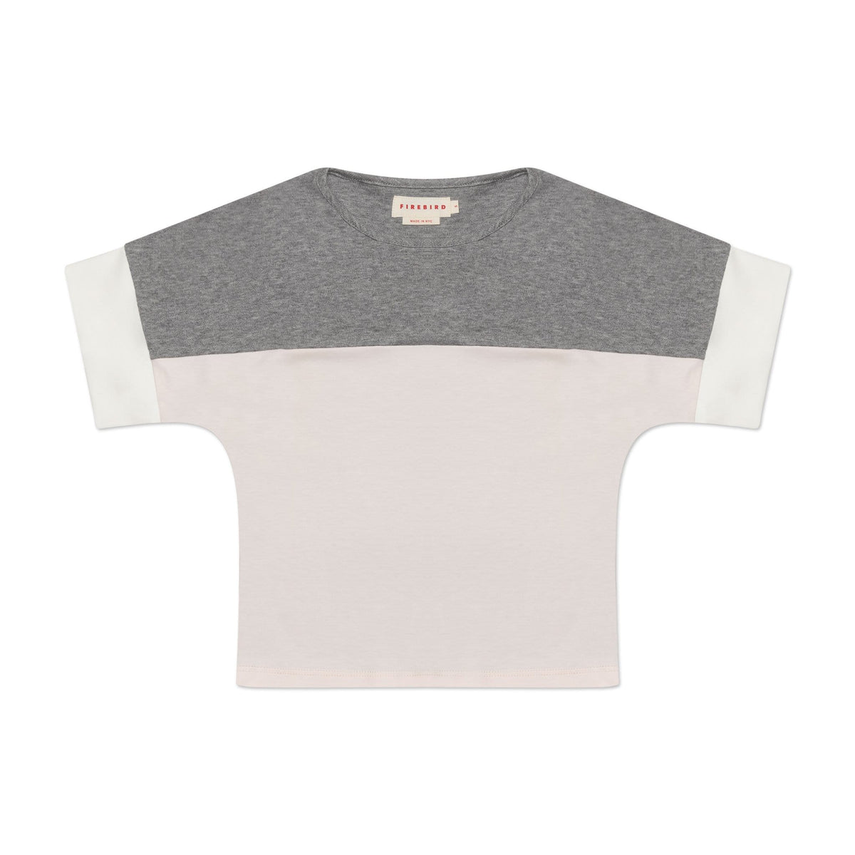 Drop Shoulder Colorblock Tee | Size: 8-9