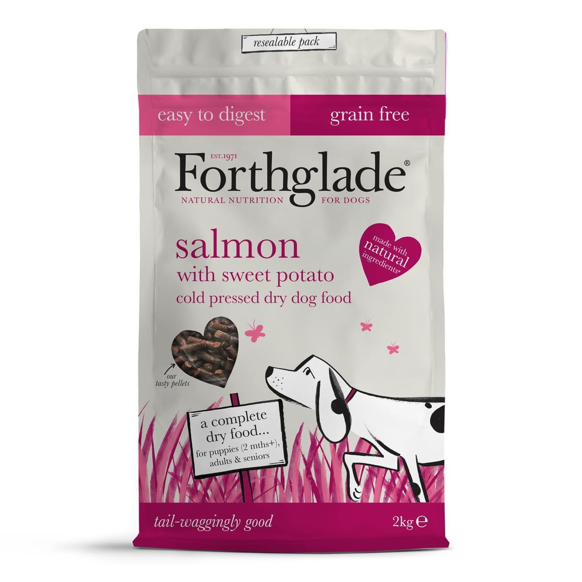 Forthglade Adult Cold Pressed Grain Free Salmon with Sweet Potato 6kg