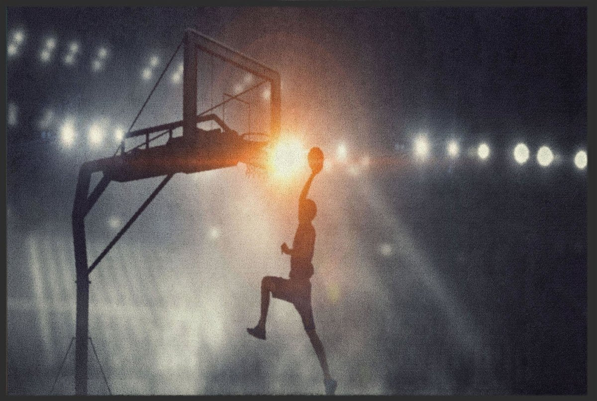 Fussmatte Basketball 4599
