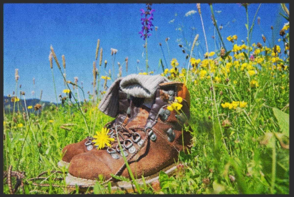 Fussmatte Wandern 4327