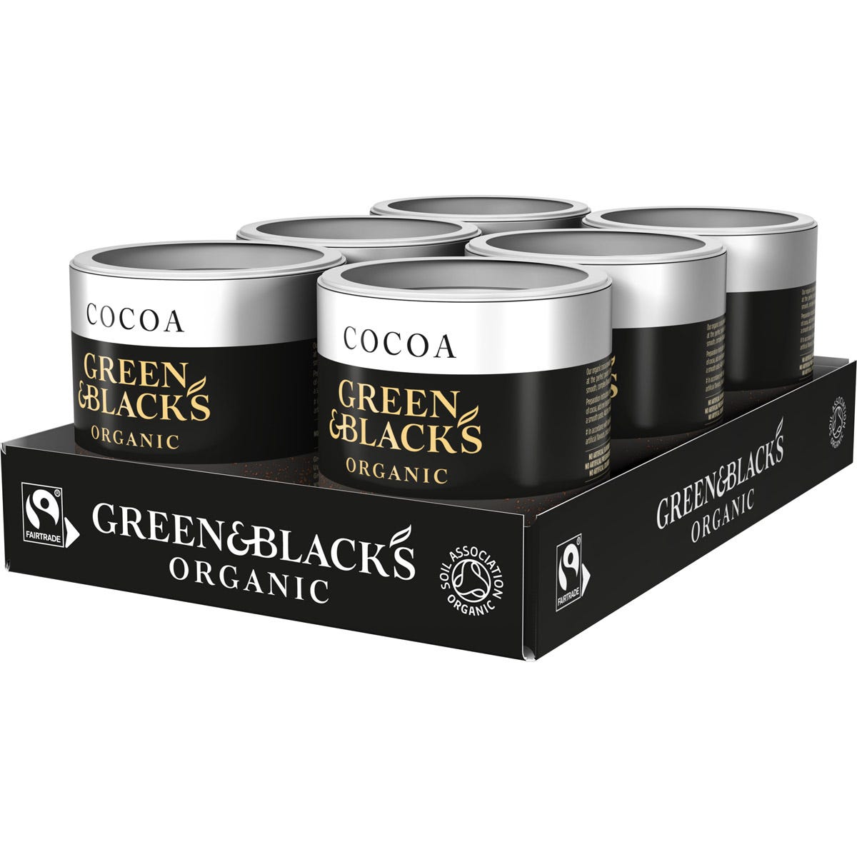 Green & Black's Organic Cocoa 125g (Box of 6)