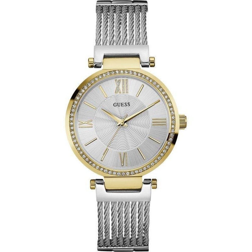 Guess W0638L7 Soho Quartz Crystal Silver Dial Ladies Watch