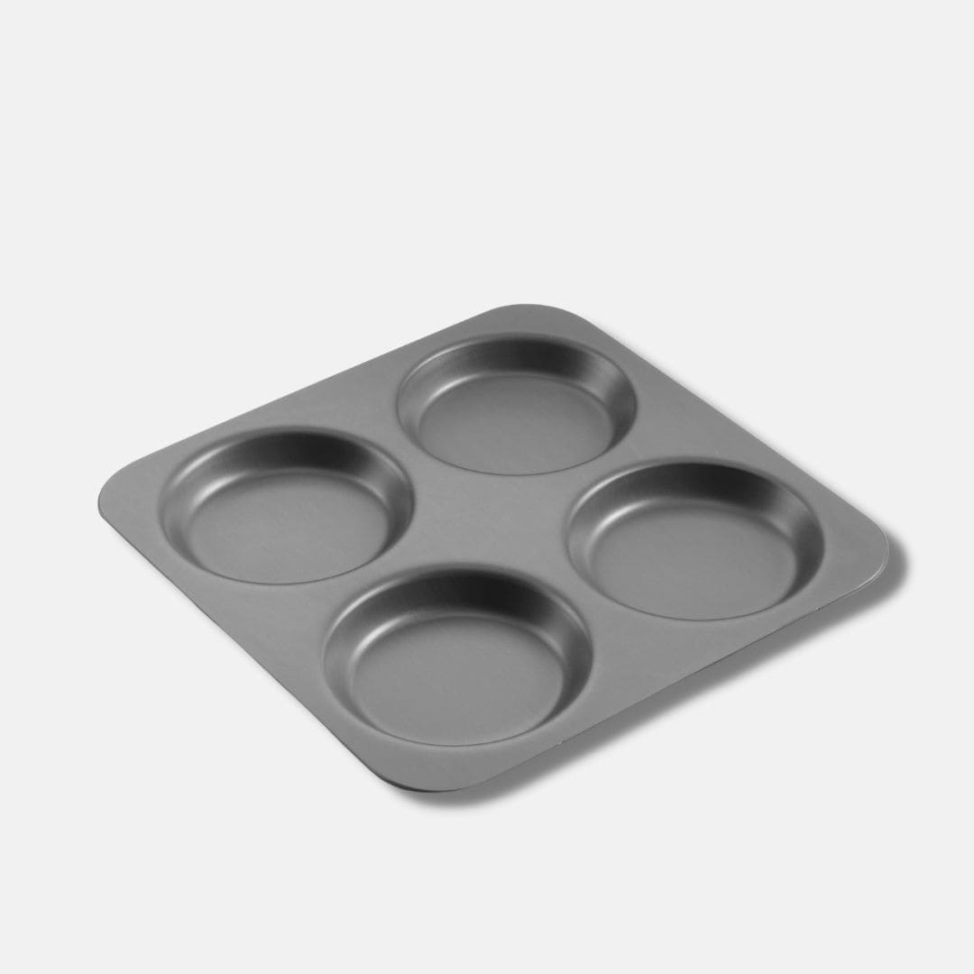 Mermaid Hard Anodised Yorkshire Pudding Tray 4 Cup – Lifetime Guarantee