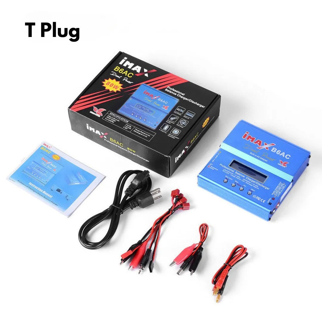 Imax B6AC Intelligent Battery Balance Charger - High-Performance Li-ion, Li-Po, NiMH, NiCd Charging and Balancing System - I-Max B6AC