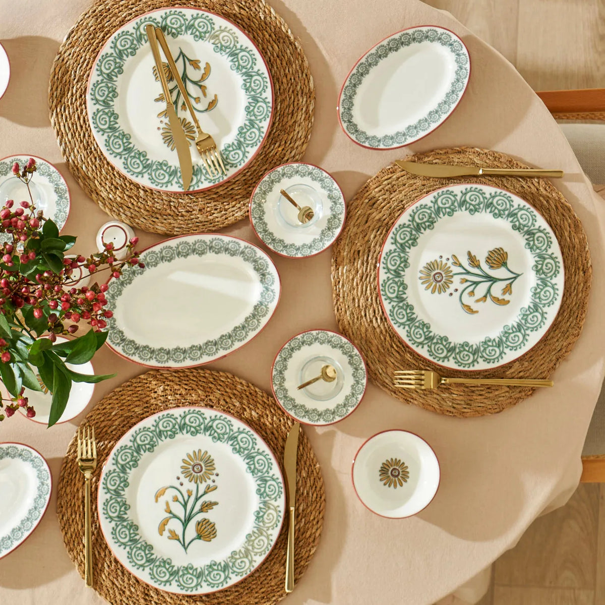 Indian 26 Piece Breakfast Set