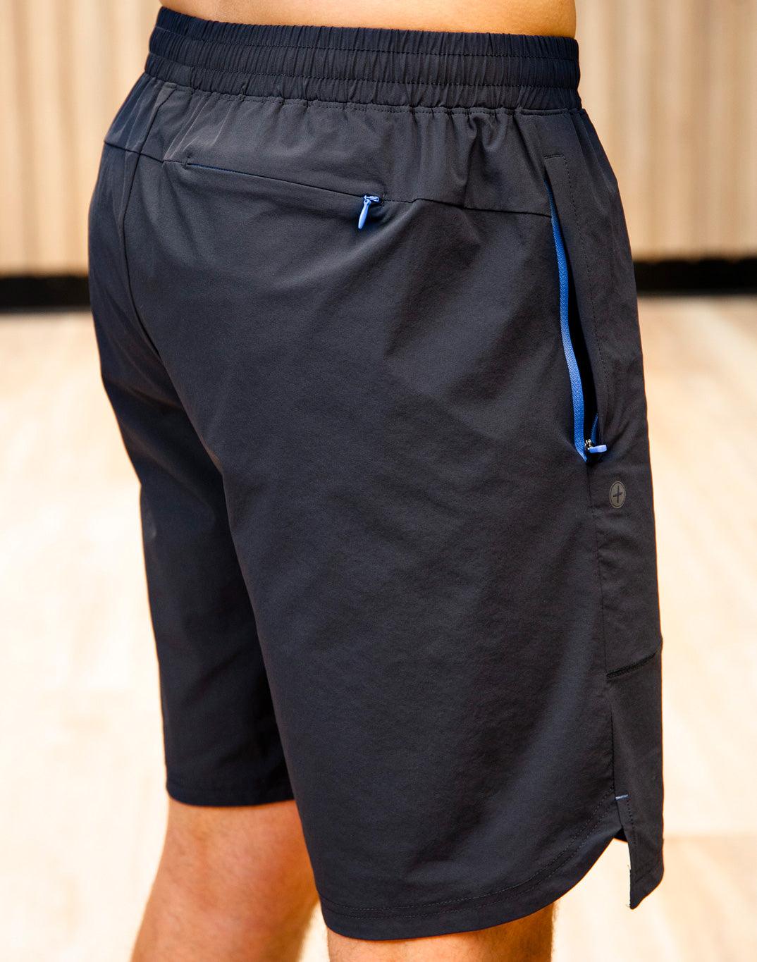 Kin Active 8" Shorts in Obsidian Blue - Small / Obsidian Blue