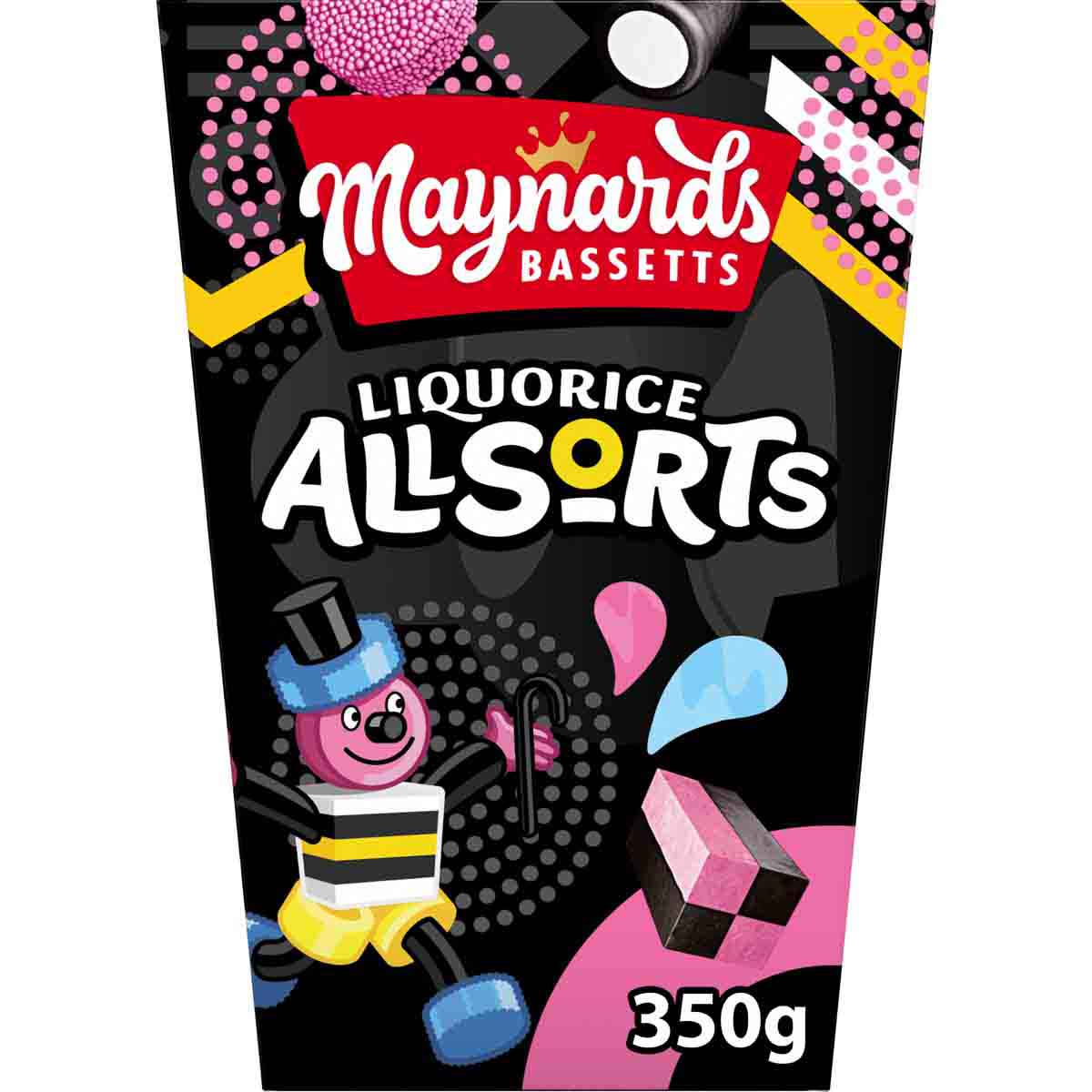 Maynards Bassetts Liquorice Allsorts Carton 300g