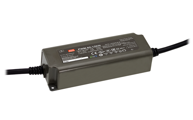 Mean Well PWM-60-24KN 24V - 60W LED-Treiber mit KNX-Steuerung & PWM-Ausgang