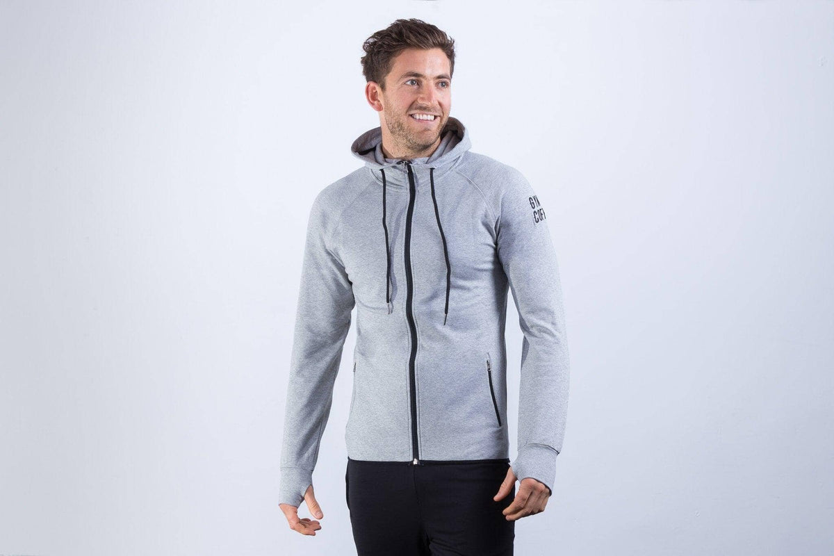 Men's Classic Grey Hoodie - Small (36-38) / Grey