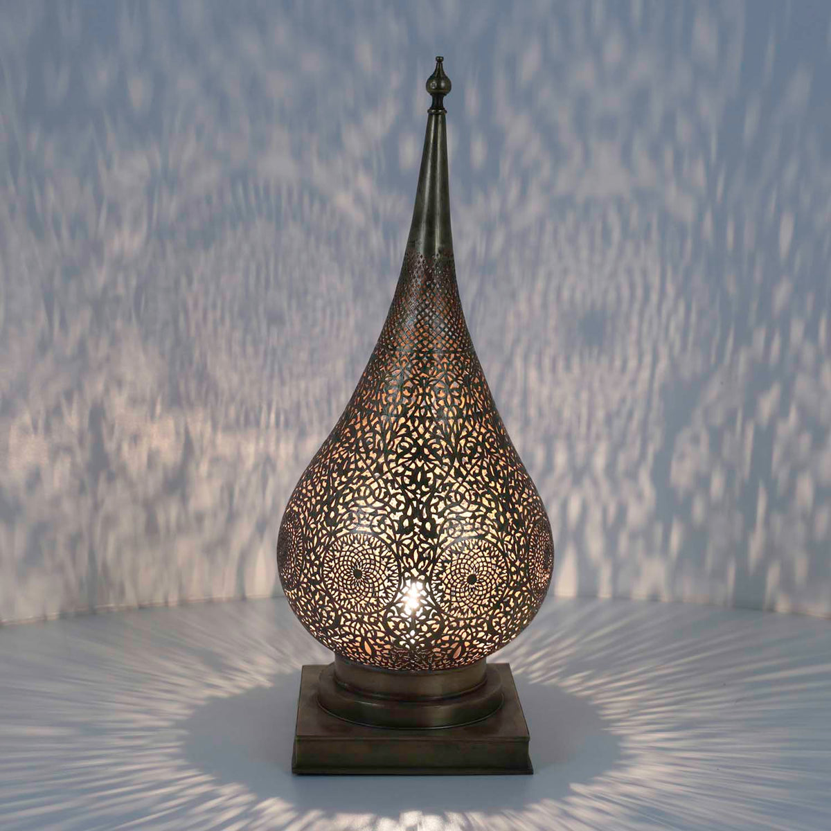 Messinglampe Jawahir