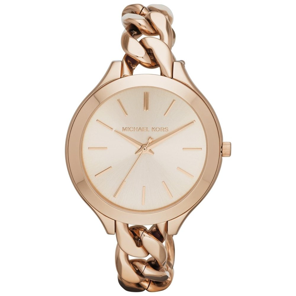 Michael Kors MK3223 Slim Runway Twist Rose Dial Women's Watch
