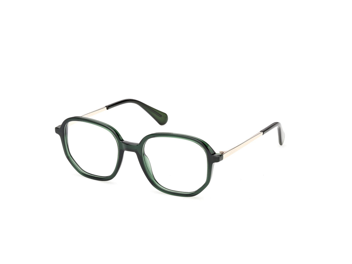 MAX&Co MO5199 096 Woman Optical frames Injected Green Geometric Normal