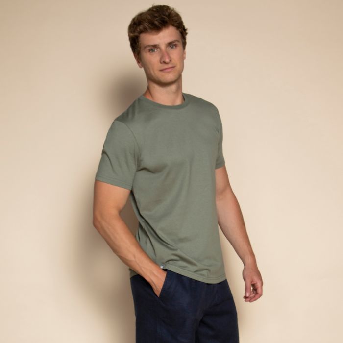 Dip & Doze Organic Cotton & Hemp Everyday T-Shirt Oliver / S