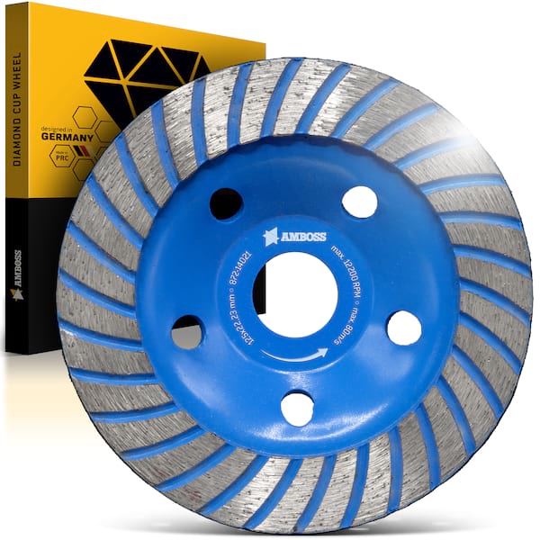 Amboss DST 14P Diamant Schleiftopf Ø 125 mm x 22.23