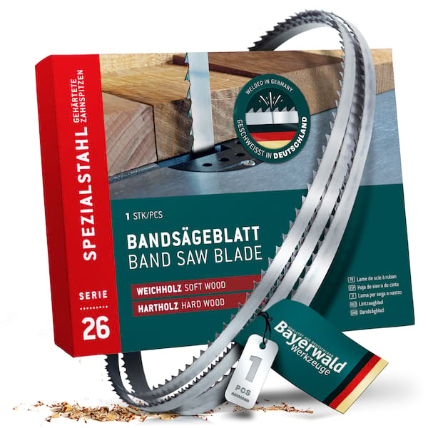 Bandsägeblatt Spezialstahl zahnhart 1790 x 6 x 0.4 x 4mm