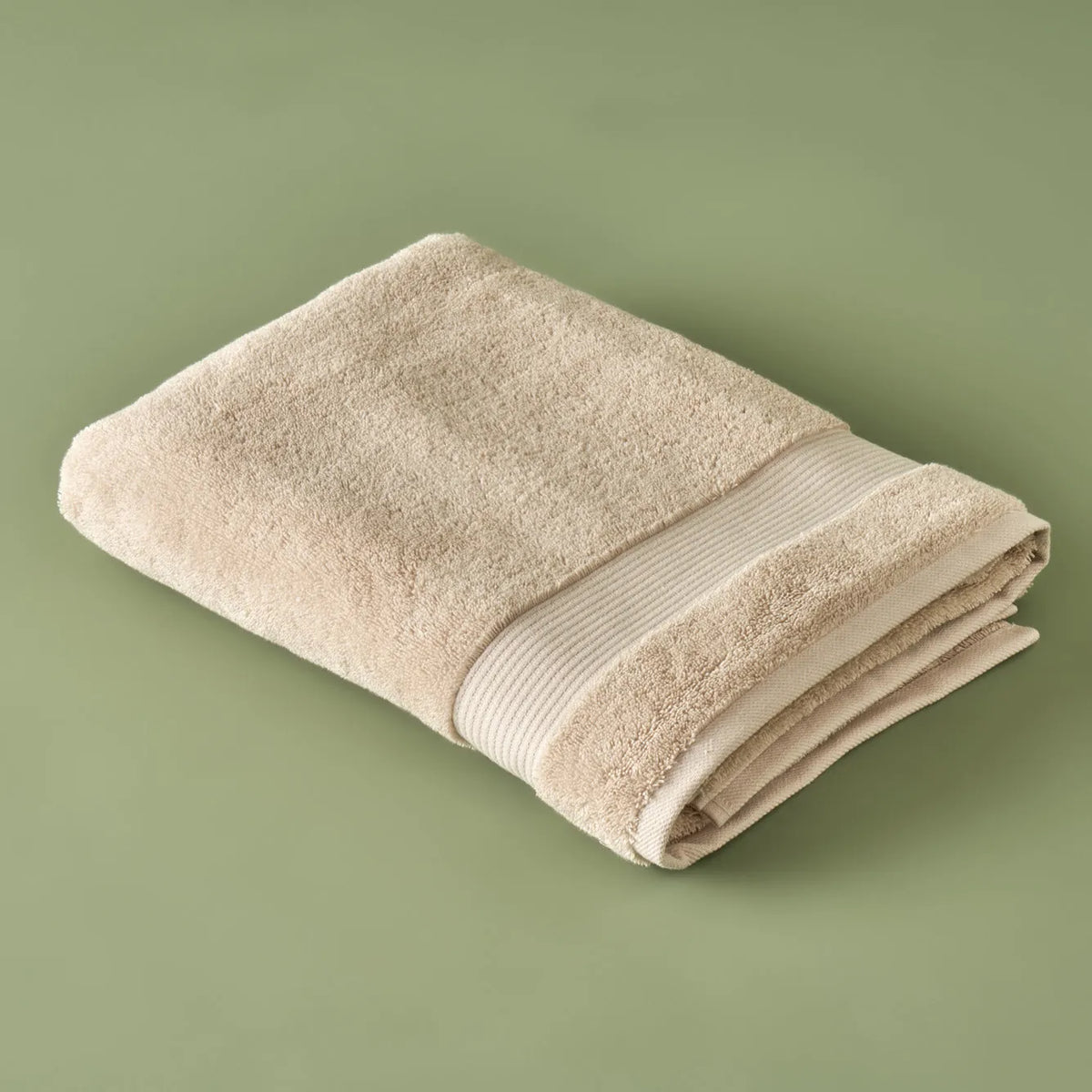 Premium Dorita Cotton Bath Towel - Beige