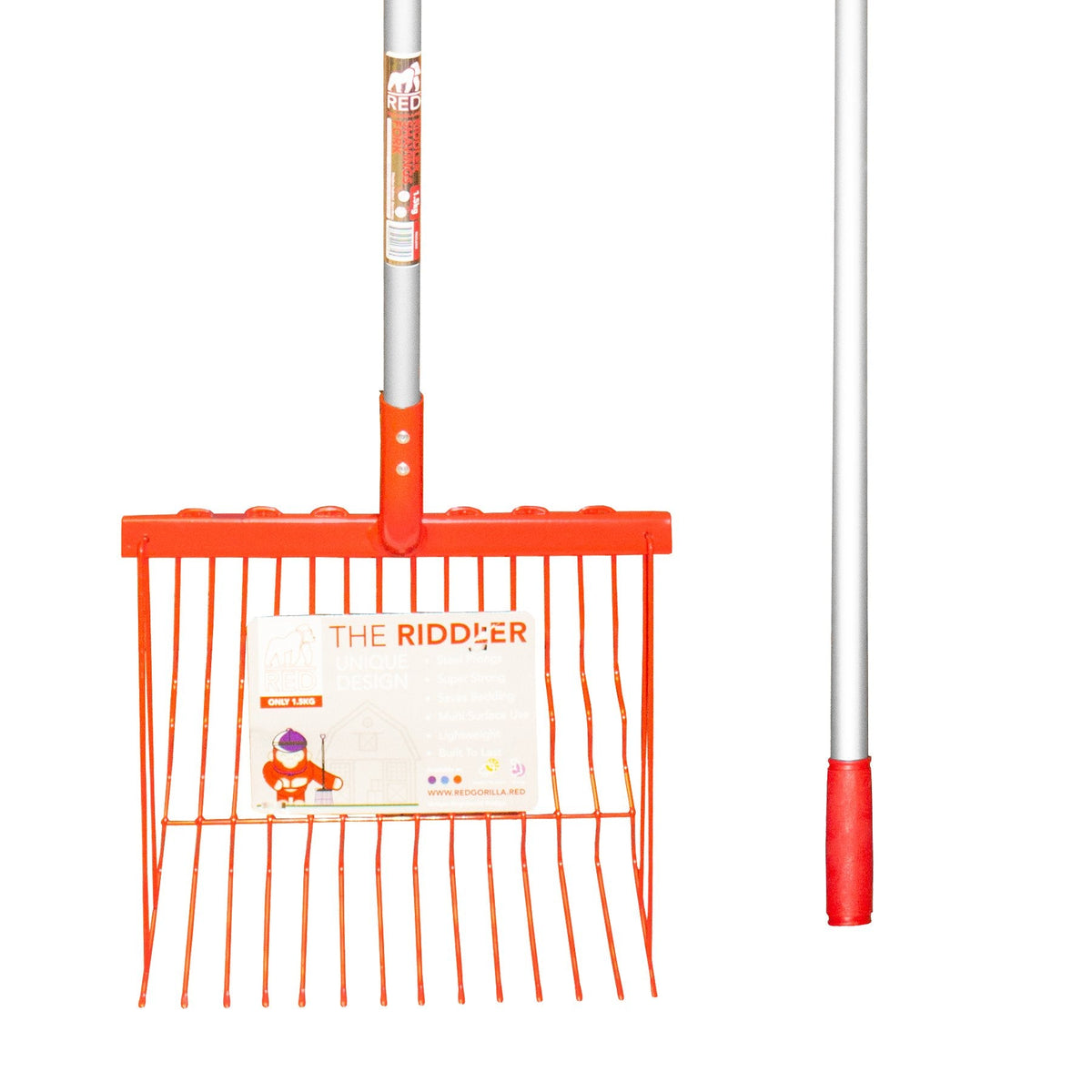 Riddler with Straight Handle | Colour: Red