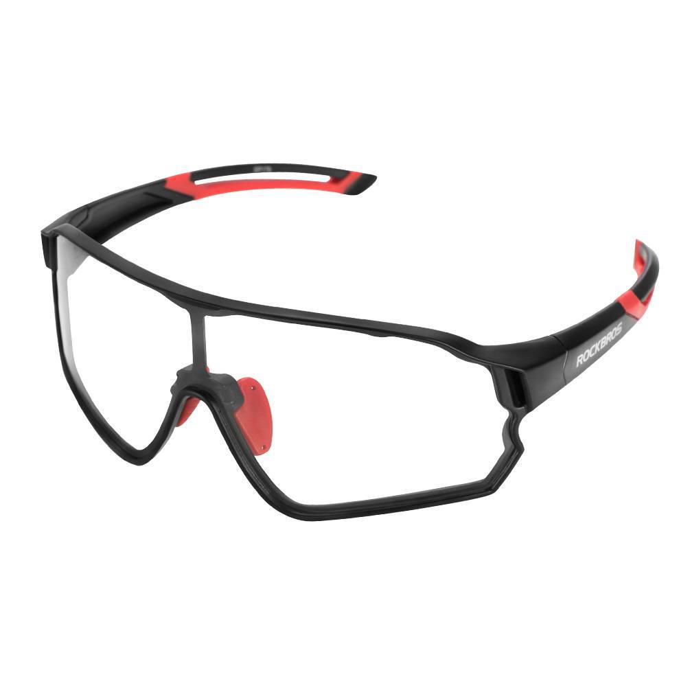 Dynamische Radbrille mit UV400-Sonnenfilter - Schwarz Rot