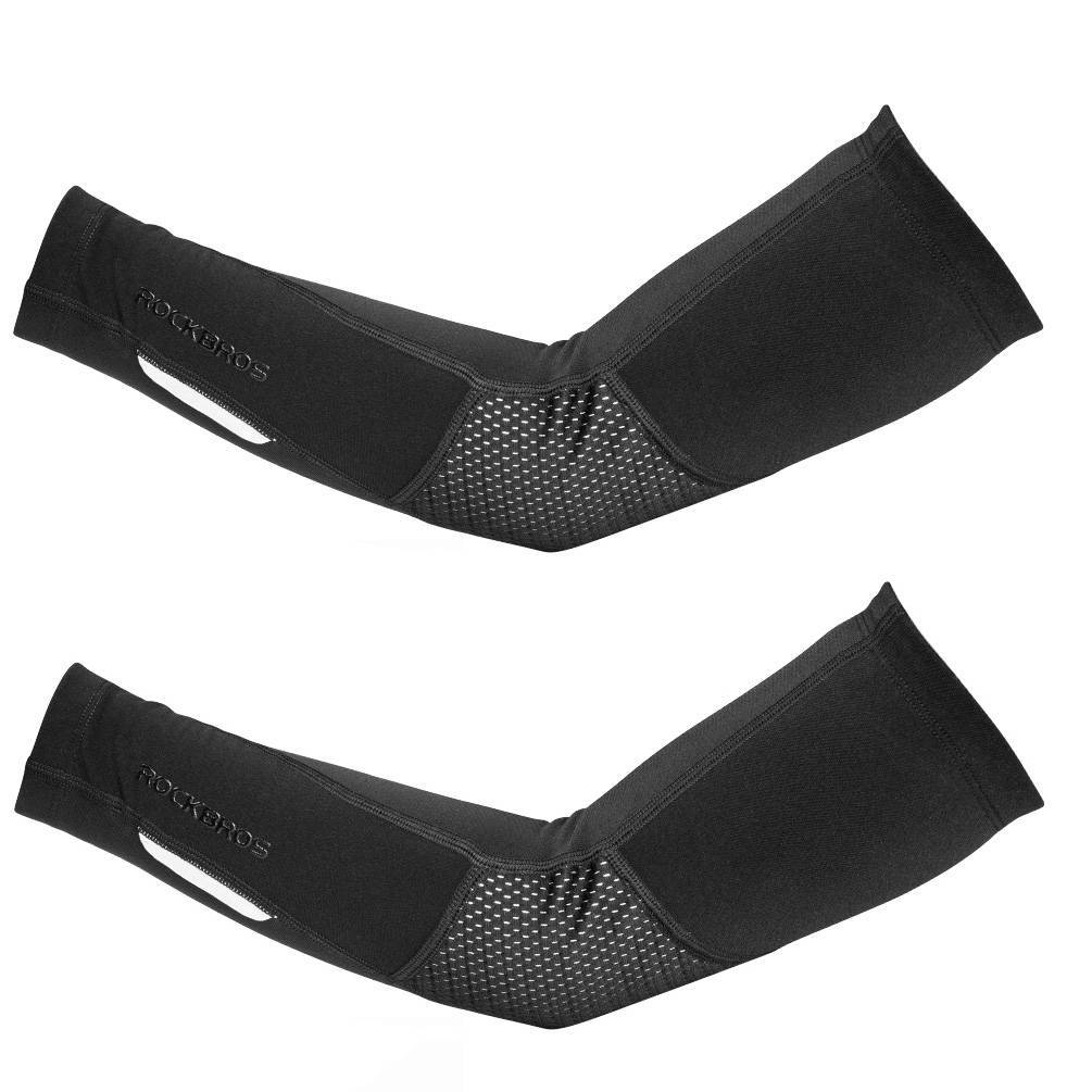 ROCKBROS Radsport Armlinge Winter Anti Rutschen Arm Sleeves - S-M
