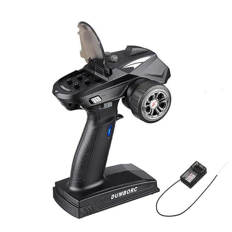 Dumborc X6 6CH 2.4G Transmitter X6F/X6FG Gyro Receiver Gun Type Remote Control For RC Car Boat Tank Model - X6F Receiver