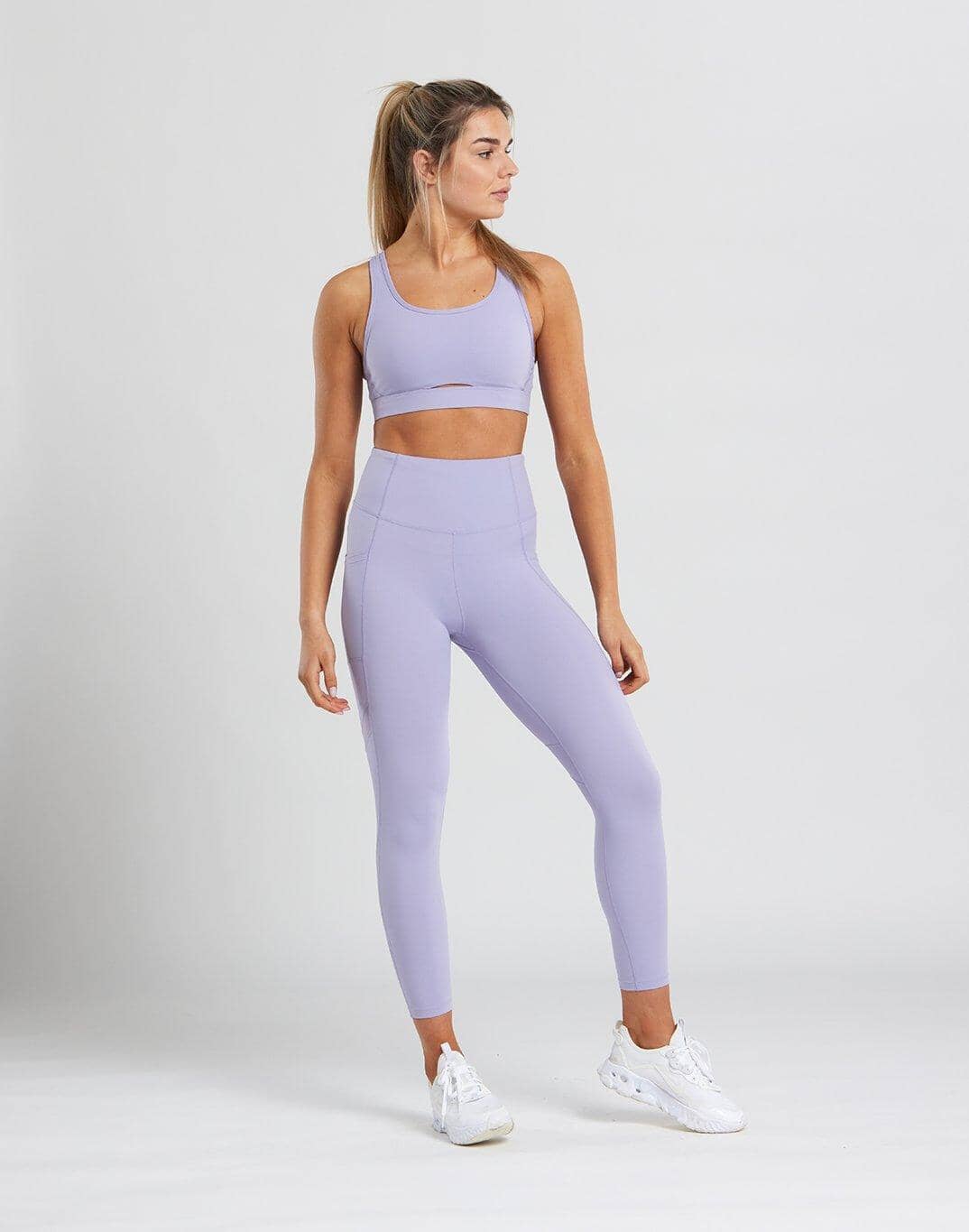 Swift Mesh Leggings in Lilac - XS/8 / Lilac