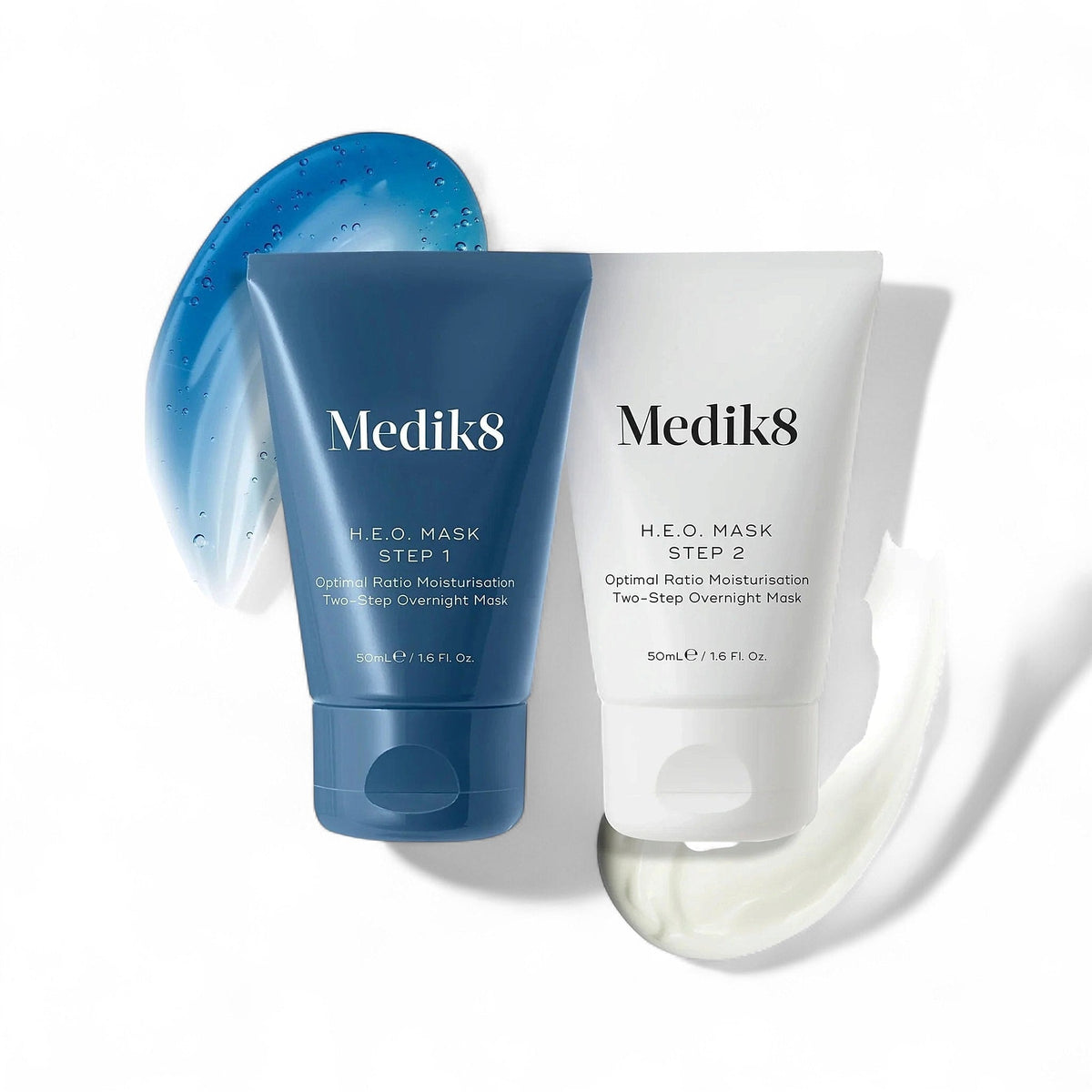 Medik8 H.E.O. Mask | Two-Step Overnight Hydrating Mask | 2x50ml