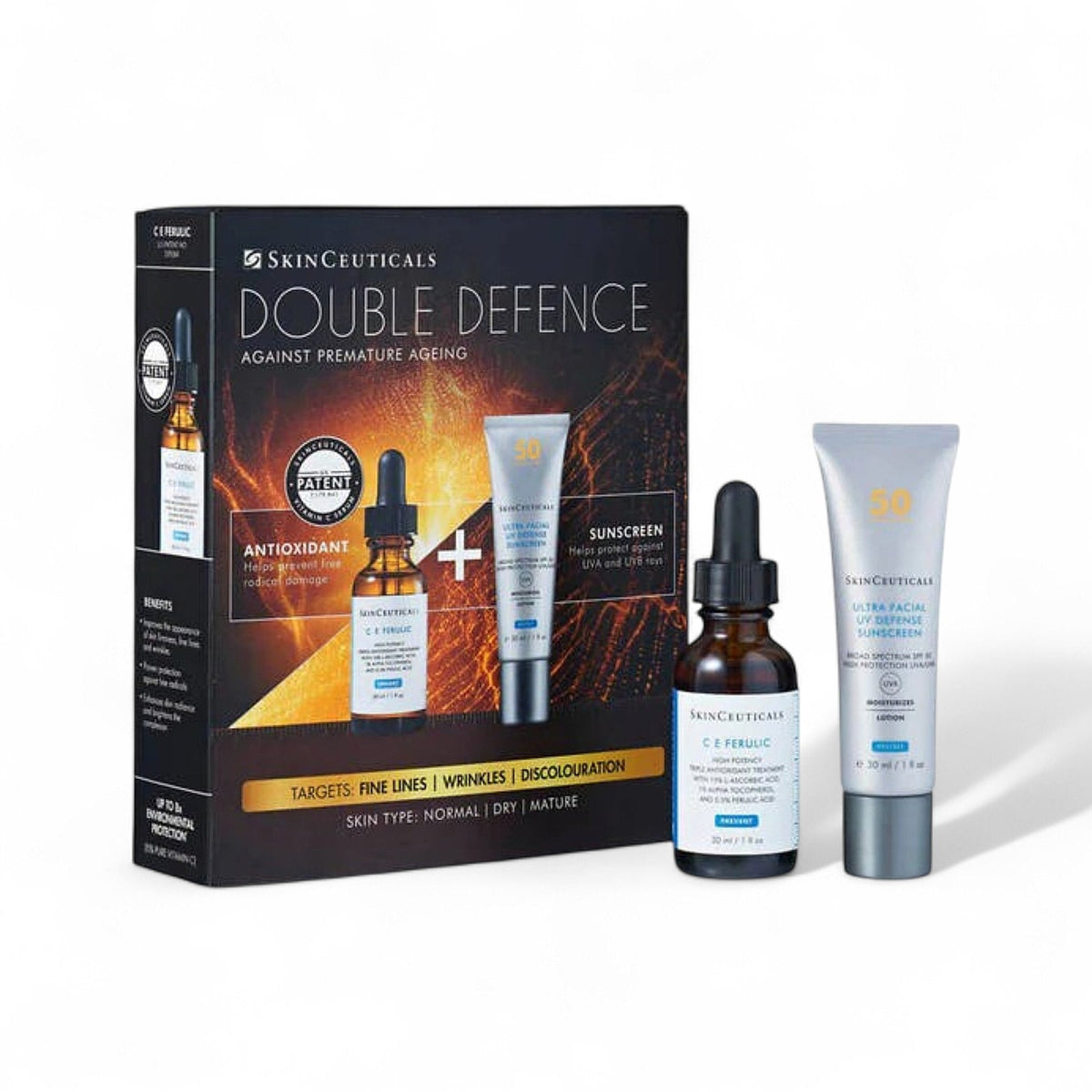 SkinCeuticals Double Defence C E Ferulic Kit | SPF 50 | 60ml