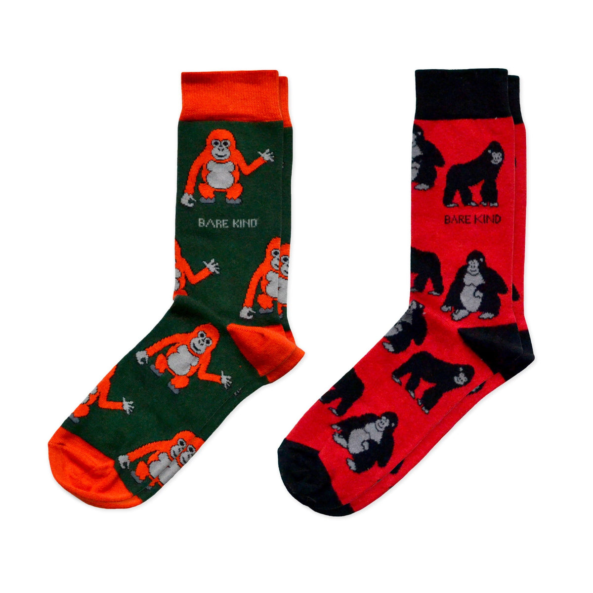 The Ape 2 Pack Bamboo Sock Set | UK Adult 4-7