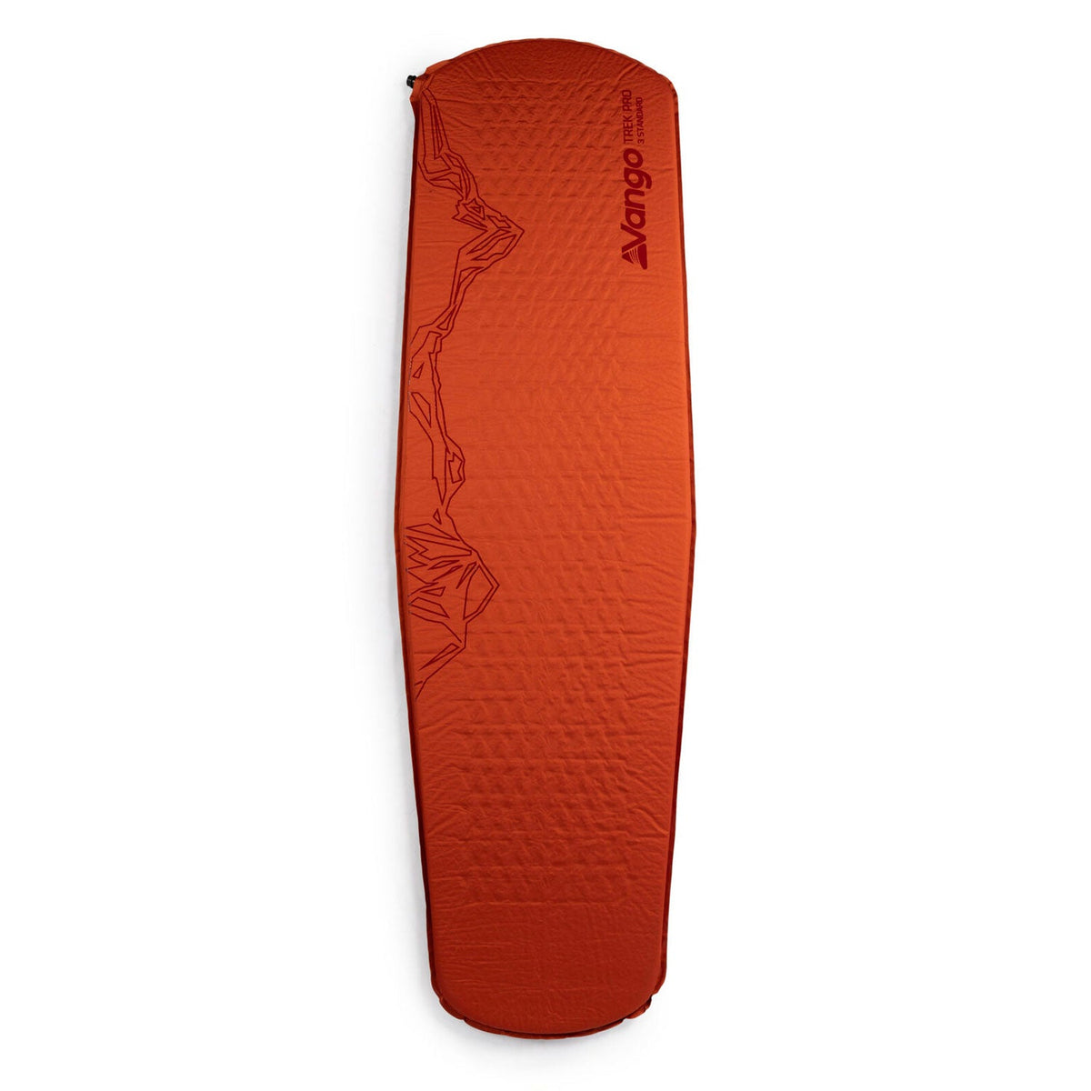 Vango Trek Pro 3 Standard Sleeping Mat - Tango Red
