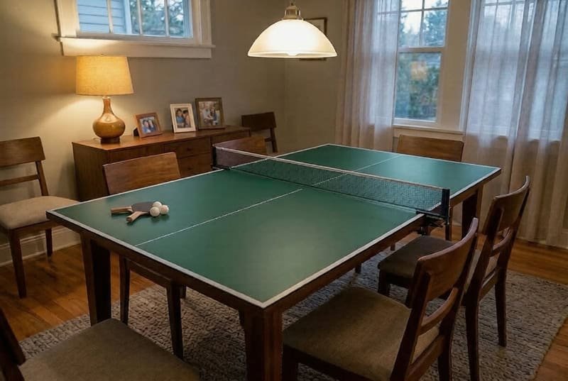 Air League Table Tennis Table Conversion Top – Green