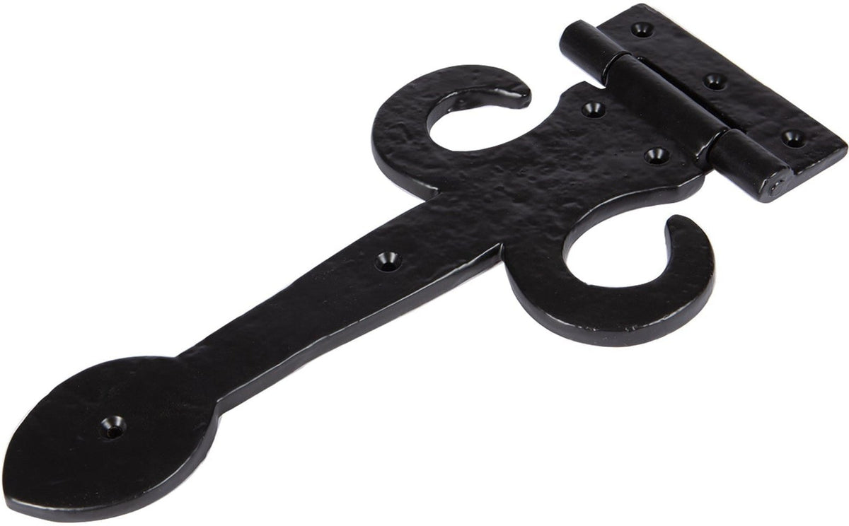 300mm Black Arrowhead T-Hinge