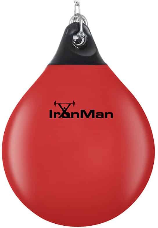 Ironman 18” Aqua Punching Bag Red