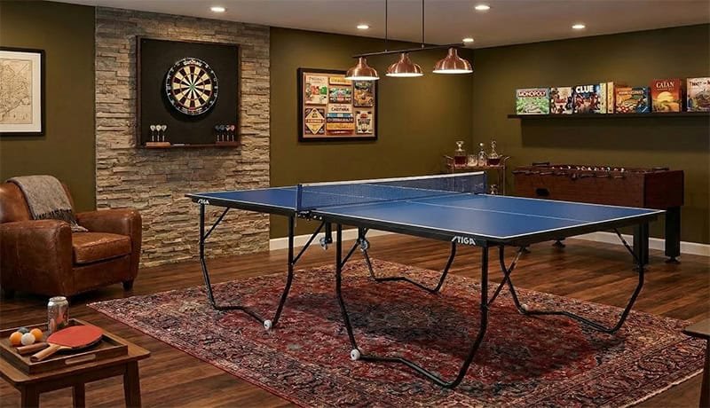 Air League Hit Indoor Table Tennis Table Blue