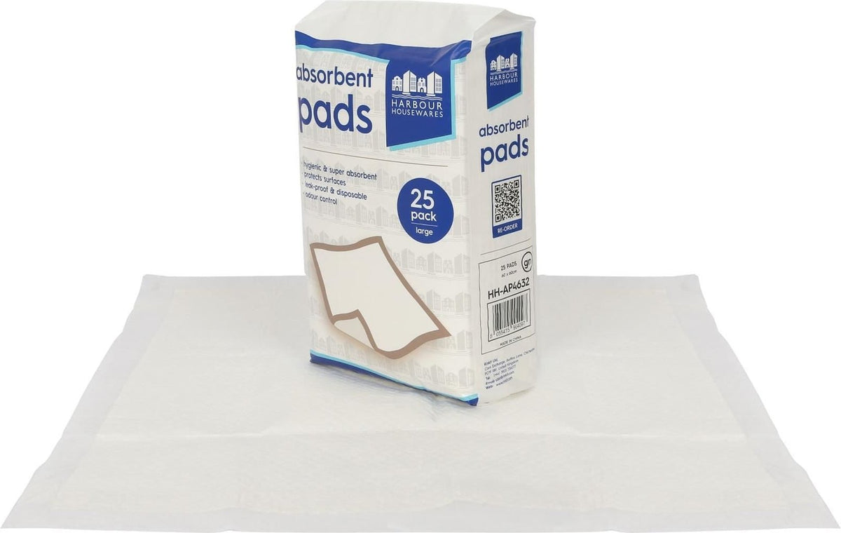 Disposable Puppy Training Pads - 60cm x 60cm - Pack of 25