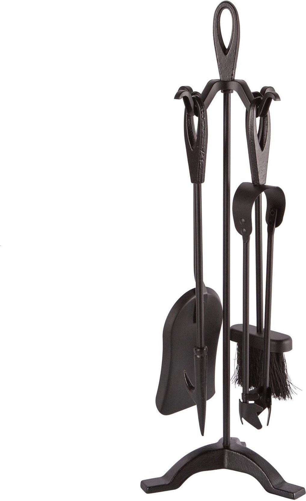 5pc Black 'Slindon' Fireside Companion Set