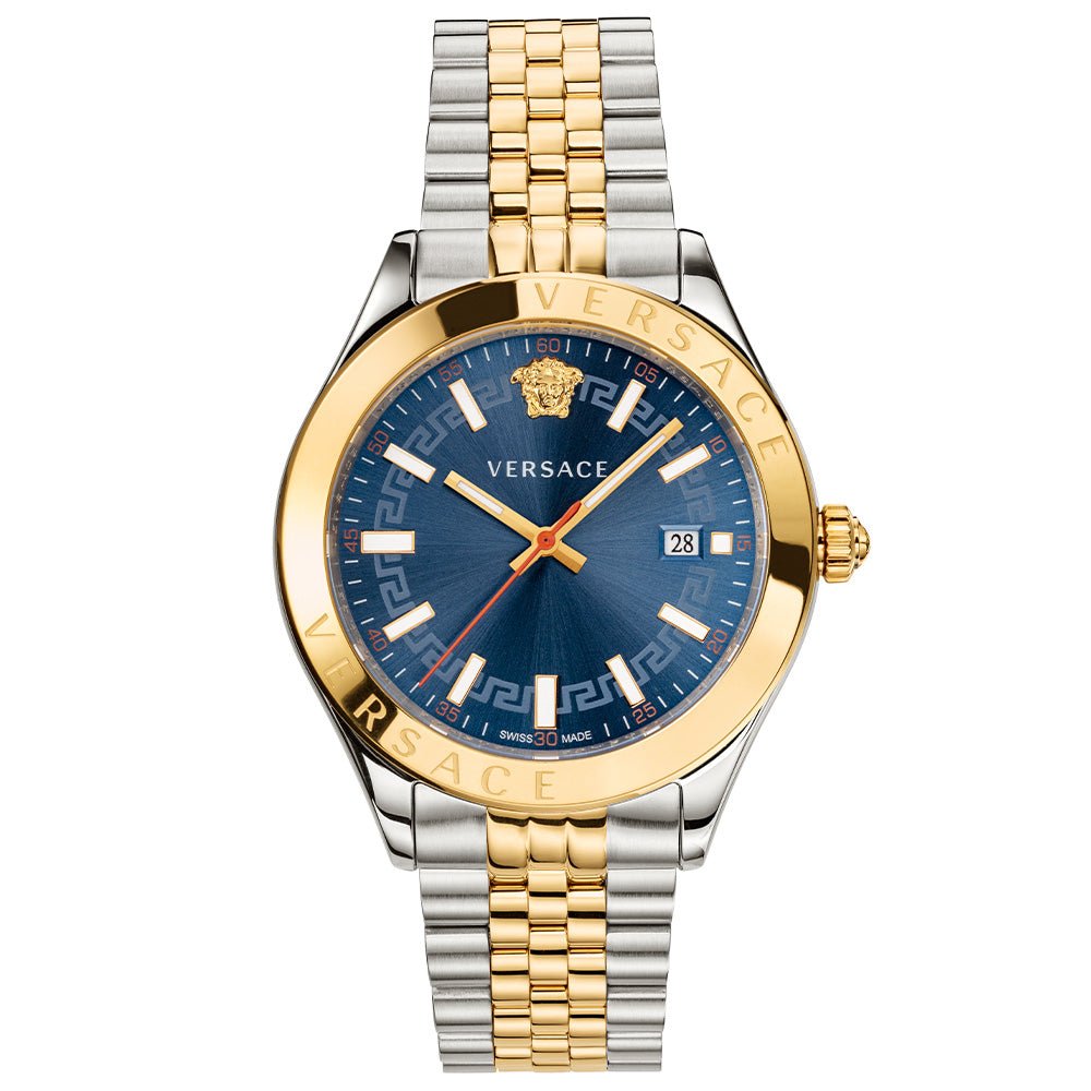 Versace VEVK00520 Hellenyium Men's Two-Tone Watch