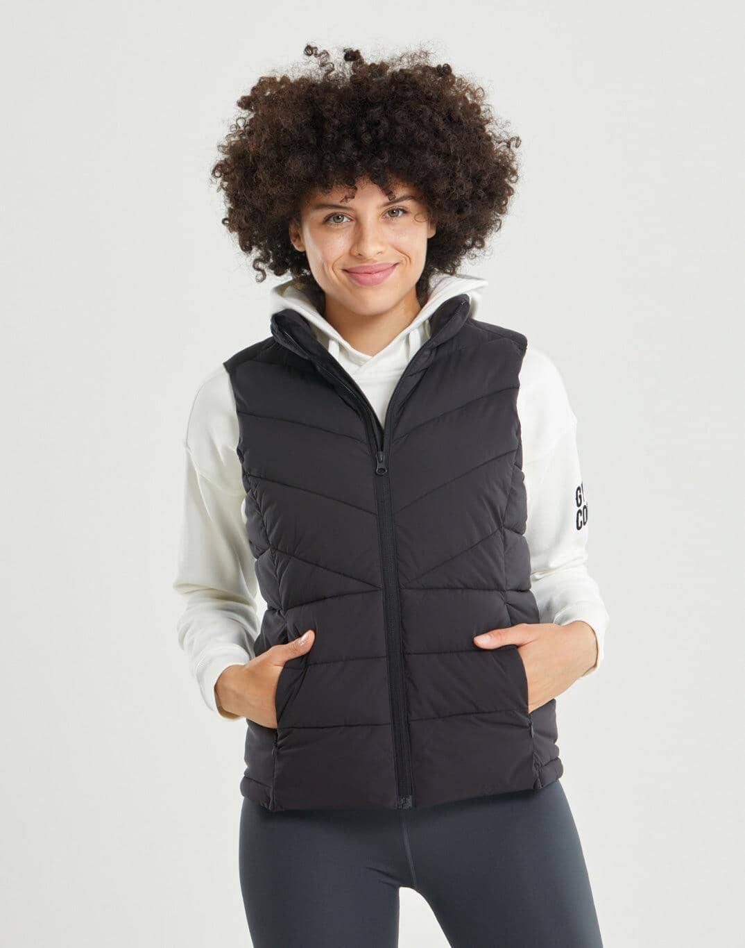 Womens Urban Expedition Gilet in Jet Black - S/10 / Black
