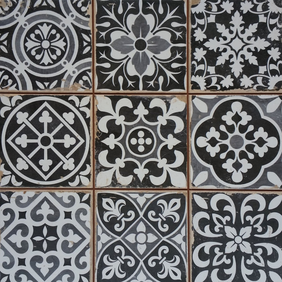 Orientalische Patchwork-Fliesen 33x33 cm – für Wand und Boden