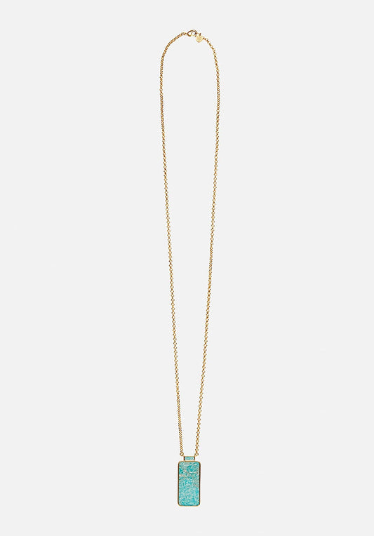 Necklace 3evj 20-v64050 Water-Green | Color: WATER GREEN | Size: U