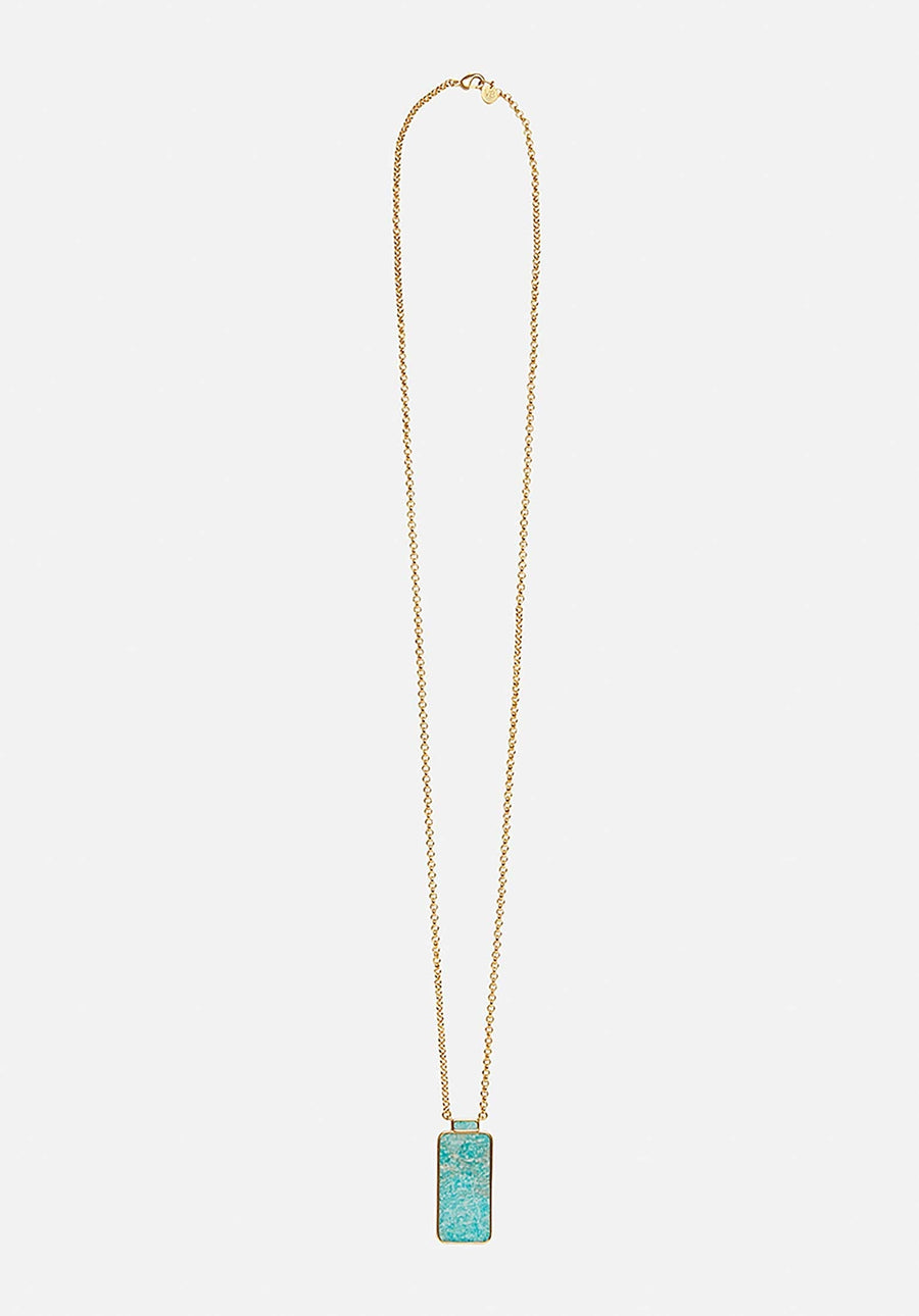 Necklace 3evj 20-v64050 Water-Green | Color: WATER GREEN | Size: U